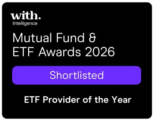 With Intelligence Mutual Fund & ETF Awards 2026 Shortlisted: ETF Provider of the Year